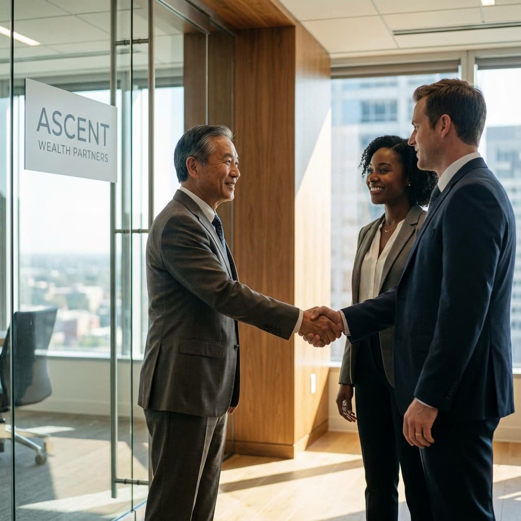 Professional client meeting